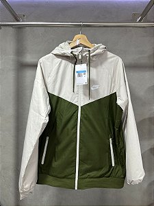Jaqueta nike Windrunner ( verde/cinza)